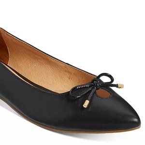 Jack Rogers Black Blair Pointed Flats NIB 9